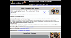 Desktop Screenshot of kratzbild.de