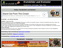 Tablet Screenshot of kratzbild.de